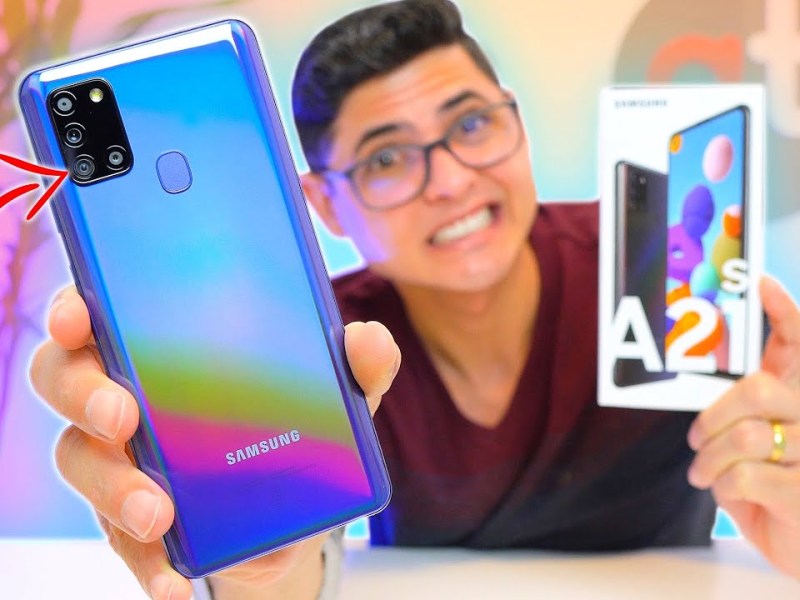 Samsung Galaxy A21s – Será um BOM SMARTPHONE? Unboxing e&nbsp;Impressões